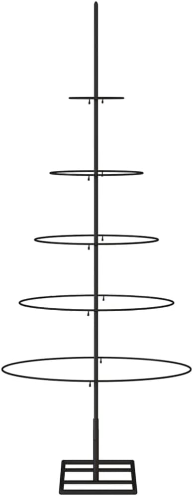 Weihnachtsbaum - Dekobaum, 5 Ebenen, Metall, 125xØ58cm