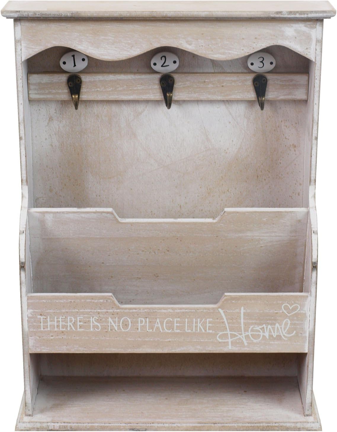 Wandorganizer 'Home' mit Schlüsselbrett und verschiedenen Ablagen, 30x40x10,8cm