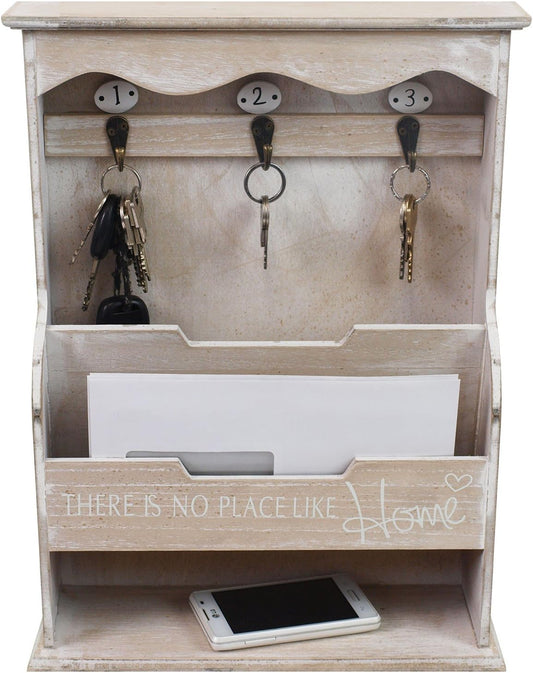 Wandorganizer 'Home' mit Schlüsselbrett und verschiedenen Ablagen, 30x40x10,8cm