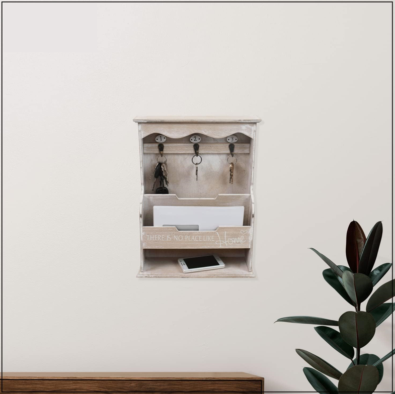 Wandorganizer 'Home' mit Schlüsselbrett und verschiedenen Ablagen, 30x40x10,8cm
